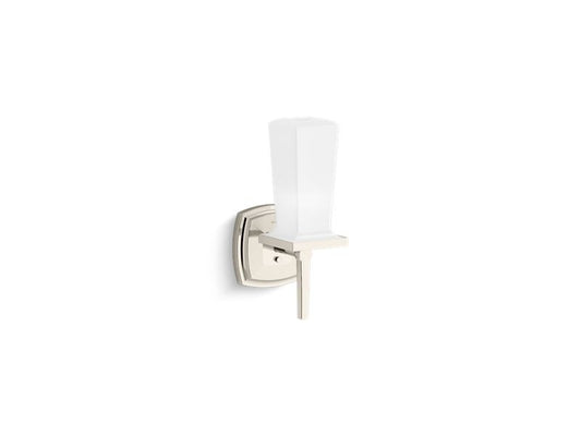 KOHLER K-16268-SNL Polished Nickel Margaux One-light sconce