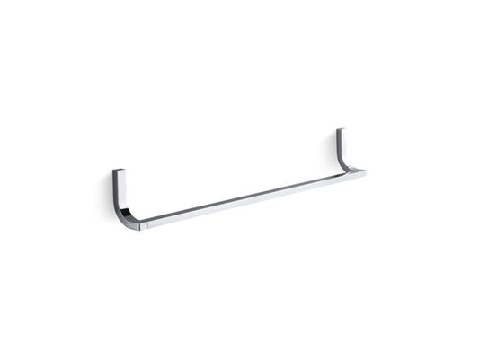 KOHLER K-11581-CP Polished Chrome Loure 24" towel bar