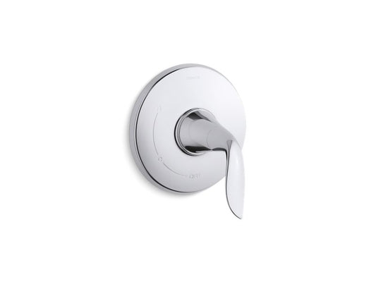 KOHLER K-TS5322-4-CP Refinia Rite-Temp(R) valve trim with lever handle
