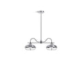 KOHLER K-23660-CH02-CPL Modern Farm 23" Linear Chandelier In Polished Chrome