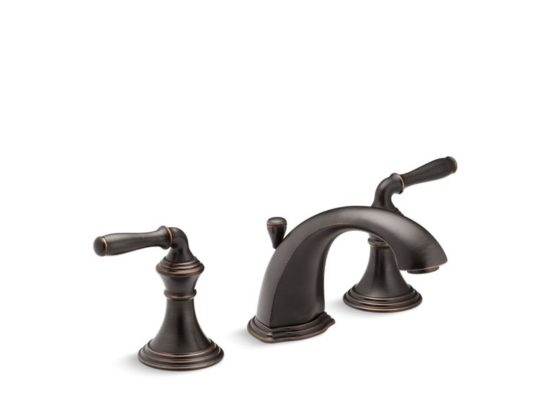 KOHLER K-394-4-2BZ Oil-Rubbed Bronze Devonshire Widespread bathroom sink faucet
