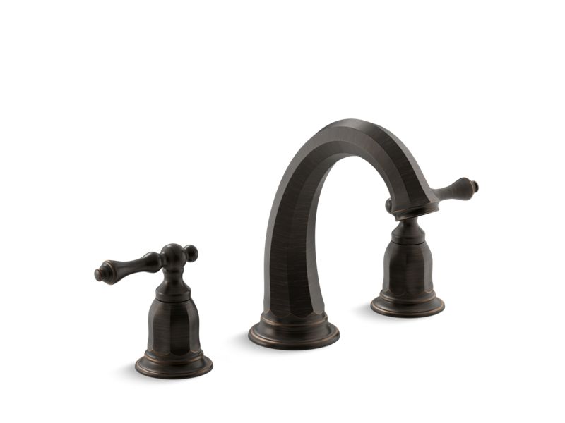 KOHLER K-T13494-4-2BZ Kelston Deck-Mount Bath Faucet Trim In Oil-Rubbed Bronze