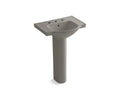 KOHLER Veer K-5266-8-K4 Cashmere 21" rectangular pedestal bathroom sink