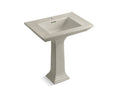 KOHLER K-2268-1-G9 Memoirs Stately 30" Pedestal bathroom sink with single faucet hole