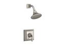 KOHLER K-TS462-4S-BN Memoirs Stately Rite-Temp shower valve trim with lever handle and 2.5 gpm showerhead