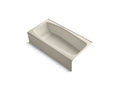 KOHLER K-716-47 Villager 60" x 30-1/4" alcove bath with integral apron and right-hand drain