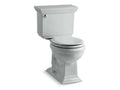 KOHLER Memoirs Stately K-3933-U-95 Ice Grey Stately Two-piece round-front toilet, 1.28 gpf