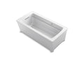 KOHLER K-2595-GH-0 Archer 67-3/4" x 31-3/4" freestanding Heated BubbleMassage air bath