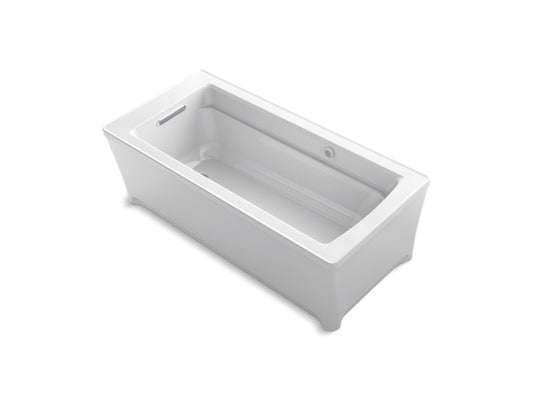 KOHLER K-2595-GH-0 Archer 67-3/4" x 31-3/4" freestanding Heated BubbleMassage air bath