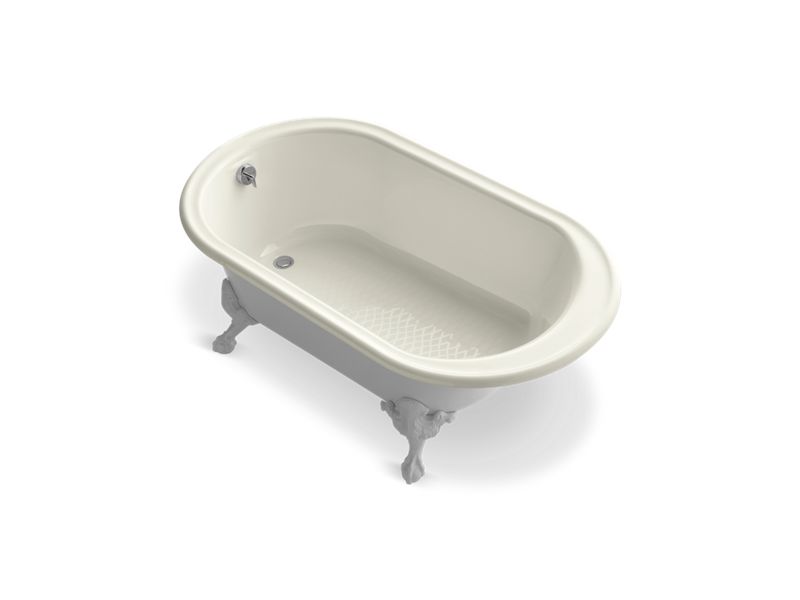 KOHLER K-710-W-96 Iron Works Historic 66" x 36" freestanding oval bath