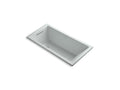 KOHLER K-1167-VB-95 Underscore 60" X 30" Drop-In Vibracoustic Bath In Ice Grey