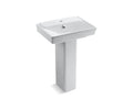 KOHLER K-5152-1-0 RÃªve 23" pedestal bathroom sink with single faucet hole
