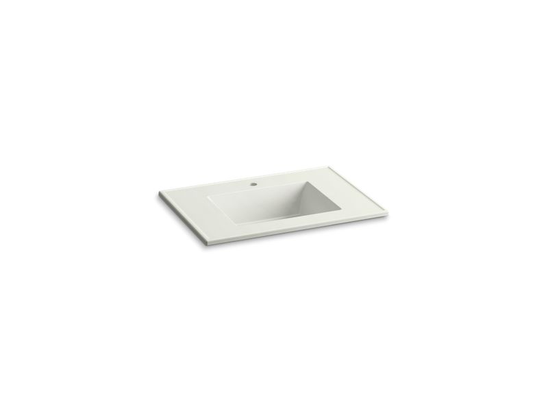 KOHLER Ceramic/Impressions K-2779-1-G82 Dune Impressions 31" Vitreous china vanity top with integrated rectangular sink