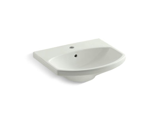 KOHLER K-2363-1-NY Cimarron Bathroom sink with single-hole faucet hole