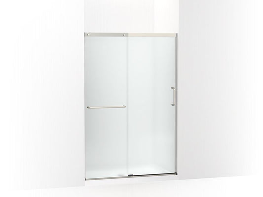 KOHLER K-707606-6D3-MX Matte Nickel Elate Sliding shower door, 70-1/2" H x 44-1/4 - 47-5/8" W, with 1/4" thick Frosted glass