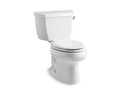 KOHLER K-3575-RA-0 Wellworth Classic Two-Piece Elongated Toilet, 1.28 Gpf In White