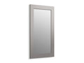 KOHLER K-99666-1WT Poplin Marabou Framed Mirror In Mohair Grey