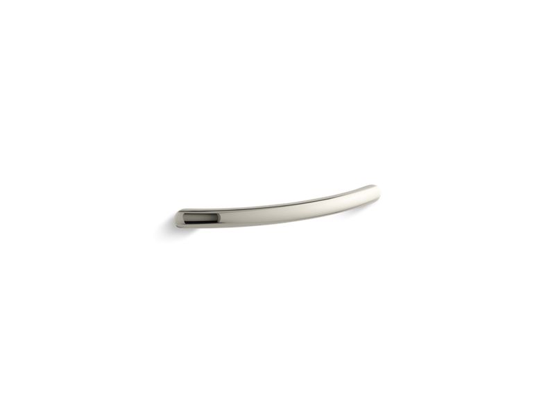 KOHLER K-1010-SN Vibrant Polished Nickel Elevance 17" curved grab bar