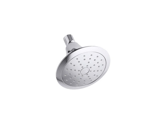 KOHLER K-10327-G-CP Polished Chrome Forte 1.75 gpm single-function showerhead with Katalyst air-induction technology