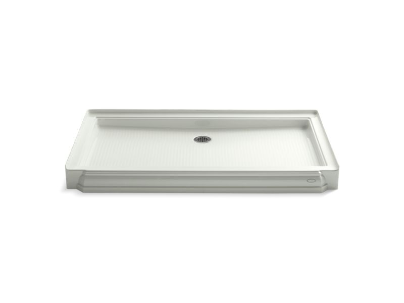 KOHLER K-9568-NY Memoirs 60" x 34" single threshold rear center drain shower base