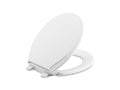 KOHLER K-78052-0 Rutledge Quiet-Close Round-front toilet seat