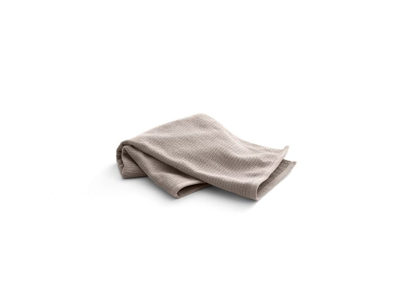 KOHLER K-31508-TX-TRF Turkish Bath Linens hand towel with Textured weave, 18" x 30"