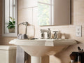 KOHLER K-16232-3-SN Margaux Widespread bathroom sink faucet with cross handles