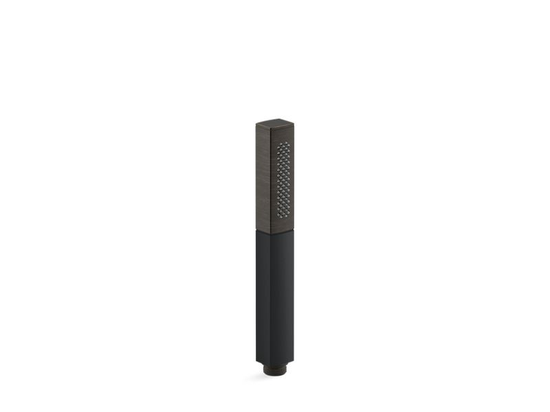 KOHLER K-14788-2BZ Shift Square 2.5 gpm Multifunction handshower with black handle