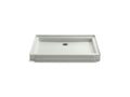 KOHLER K-9549-NY Memoirs 48" x 34" single threshold rear center drain shower base
