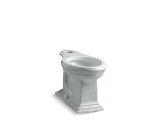 KOHLER K-4380-95 Ice Grey Memoirs Elongated chair height toilet bowl