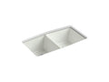 KOHLER K-5846-5U-NY Brookfield 33" x 22" x 9-5/8" undermount double-equal kitchen sink