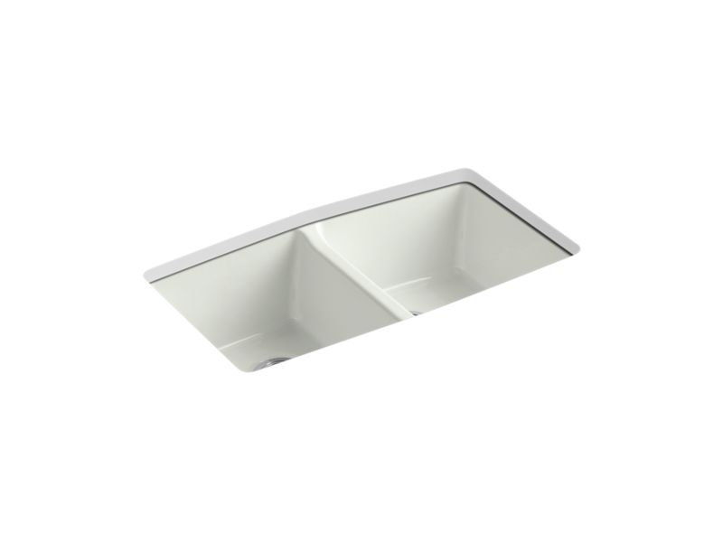 KOHLER K-5846-5U-NY Brookfield 33" x 22" x 9-5/8" undermount double-equal kitchen sink