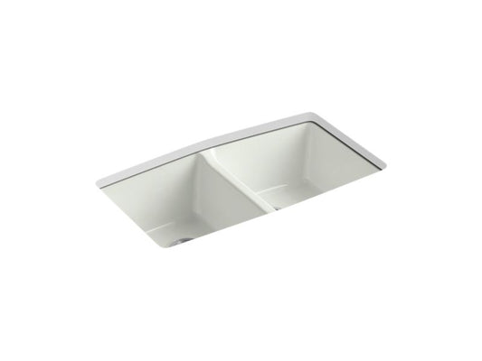 KOHLER K-5846-5U-NY Brookfield 33" x 22" x 9-5/8" undermount double-equal kitchen sink