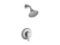 KOHLER July K-TS98008-4G-G Brushed Chrome Rite-Temp shower trim kit, 1.75 gpm