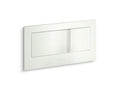 KOHLER K-6298-NY Veil Flush actuator plate for 2"x6" in-wall tank and carrier system