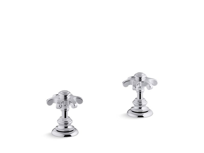 KOHLER K-T98071-3M-CP Artifacts Deck-mount bath prong handle trim