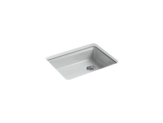 KOHLER K-5479-5U-95 Ice Grey Riverby 25" undermount single-bowl kitchen sink