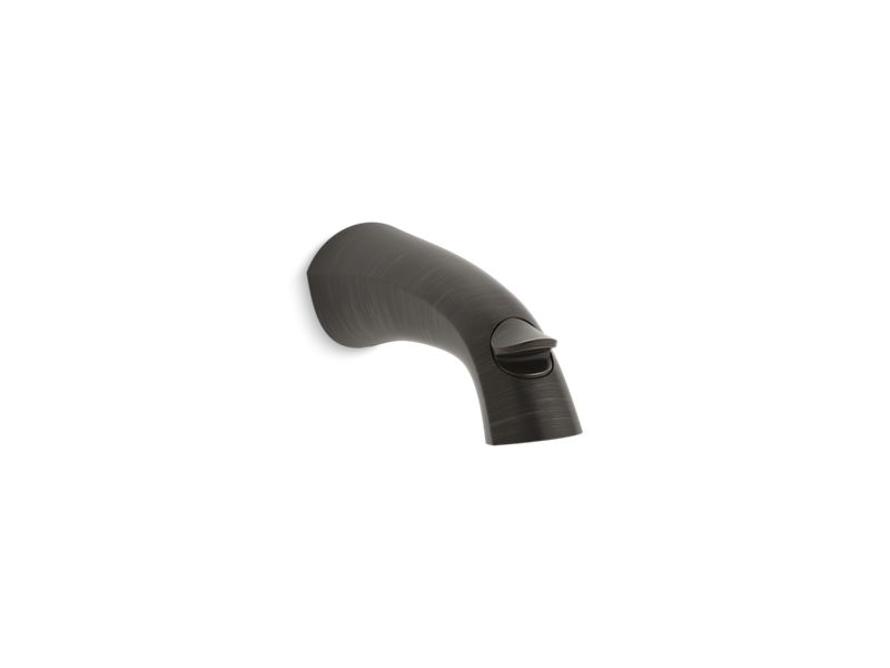 KOHLER K-45131-2BZ Alteo Wall-Mount Bath Spout With Diverter In Oil-Rubbed Bronze