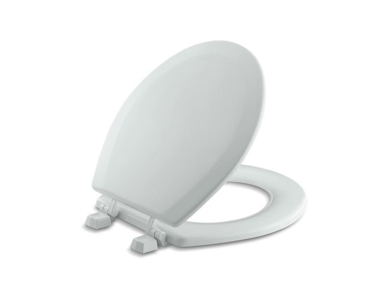 KOHLER K-4716-T-95 Triko round-front toilet seat with plastic hinges