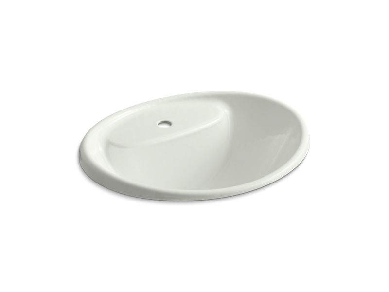KOHLER K-2839-1-NY Tides Drop-in sink with single faucet hole