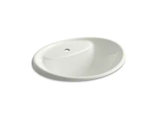 KOHLER K-2839-1-NY Tides Drop-in sink with single faucet hole