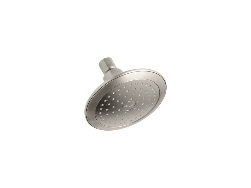 KOHLER K-45123-BN Vibrant Brushed Nickel Alteo 2.5 gpm single-function showerhead with Katalyst air-induction technology
