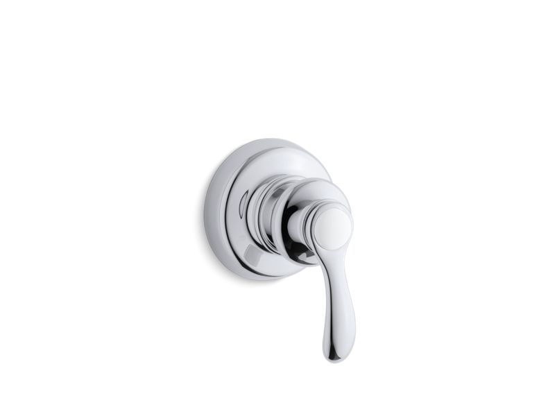 KOHLER K-T12189-4-CP Fairfax Valve trim for transfer valve with lever handle, requires valve
