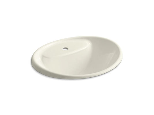 KOHLER K-2839-1-96 Tides Drop-in sink with single faucet hole