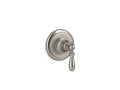 KOHLER K-T72770-9M-BN Vibrant Brushed Nickel Artifacts MasterShower transfer valve trim with swing lever handle
