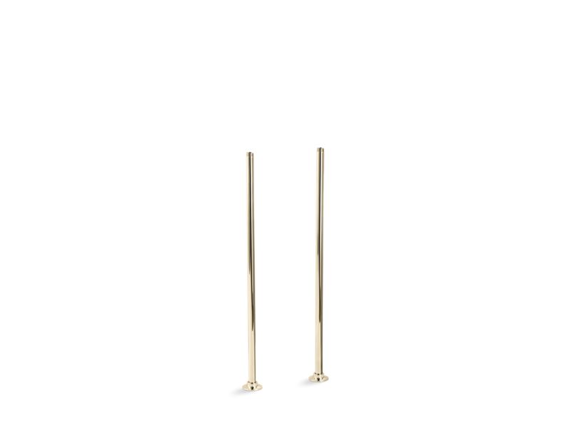 KOHLER Antique K-126-AF Vibrant French Gold Riser tubes only, 26" long