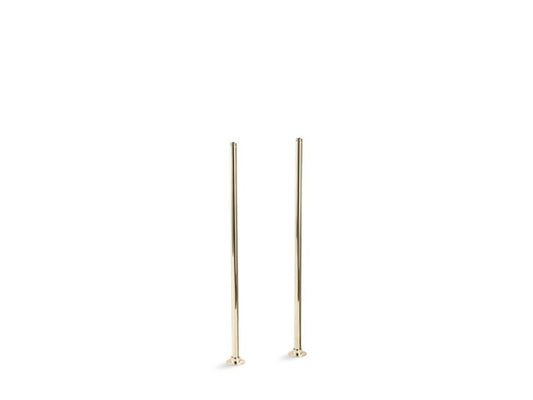KOHLER Antique K-126-AF Vibrant French Gold Riser tubes only, 26" long