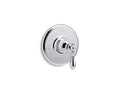 KOHLER K-TS72767-9M-CP Polished Chrome Artifacts Rite-Temp valve trim with swing lever handle