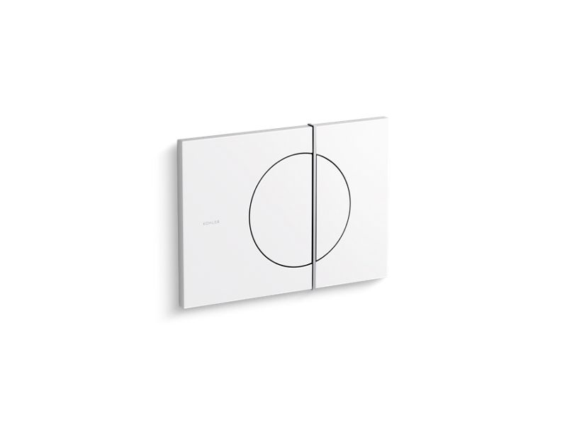 KOHLER K-75891-GW1 Note Flush actuator plate for 2"x 4" in-wall tank and carrier system