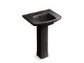 KOHLER K-24050-4-7 Kelston Pedestal bathroom sink with 4" centerset faucet holes